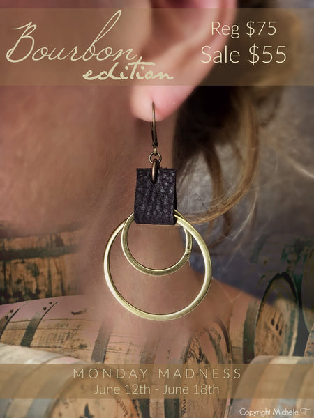 Monday Madness Bourbon Edition Earrings