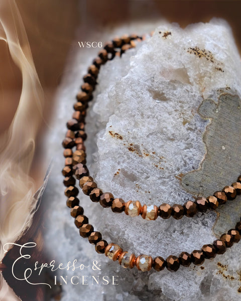 Espresso (1255-WSC6) & Incense Necklace
